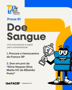 UniFACEF promove campanha de doação de sangue para egressa do curso de Ciências Contábeis, internada em Ribeirão Preto