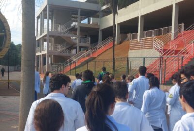 Medicina UniFACEF participa de importante exercício de simulação no Parque do Peão, em Barretos, com atendimento de emergência a múltiplas vítimas