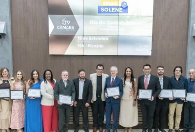 UniFACEF presente na homenagem da Câmara Municipal de Franca aos Contabilistas