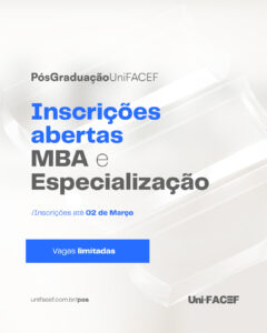 UniFACEF abre inscrições para Pós-graduação 2026: excelência acadêmica e boa reputação de mercado como diferenciais de carreira
